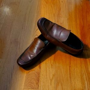 Kenneth cole loafers, brown size 9.5